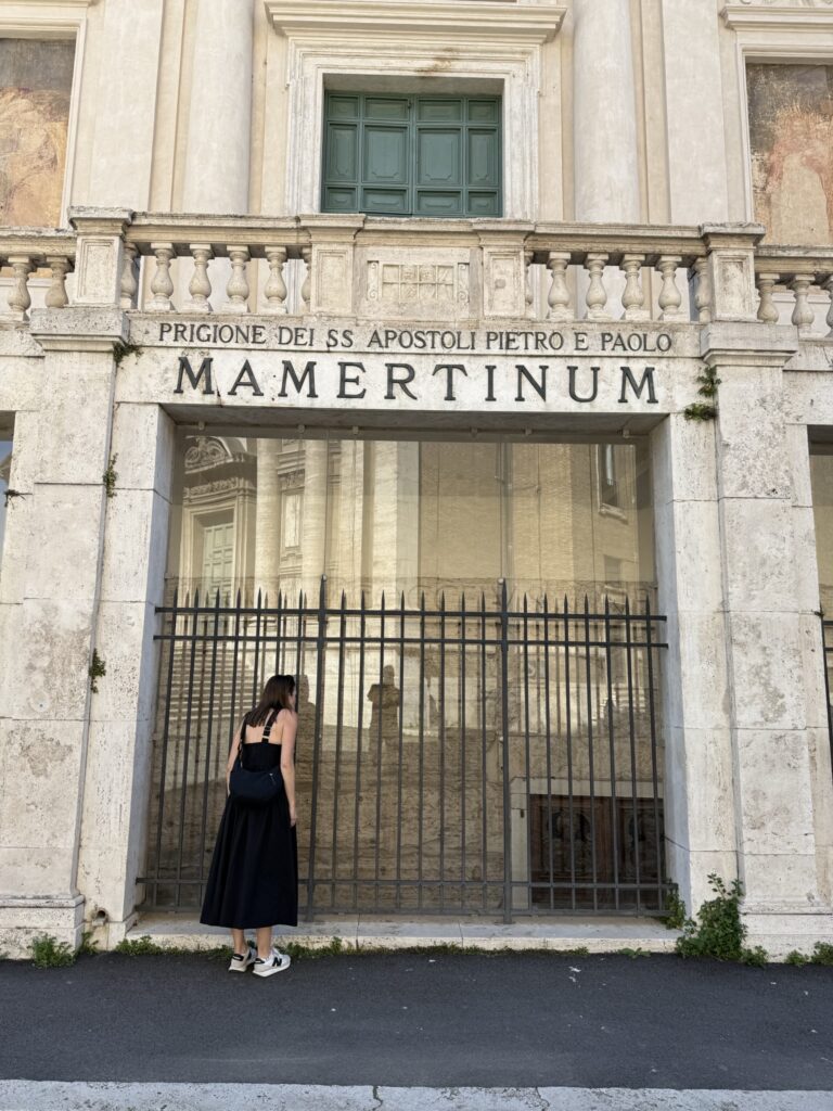 Mamertine Prison, where Peter and Paul were inprisoned