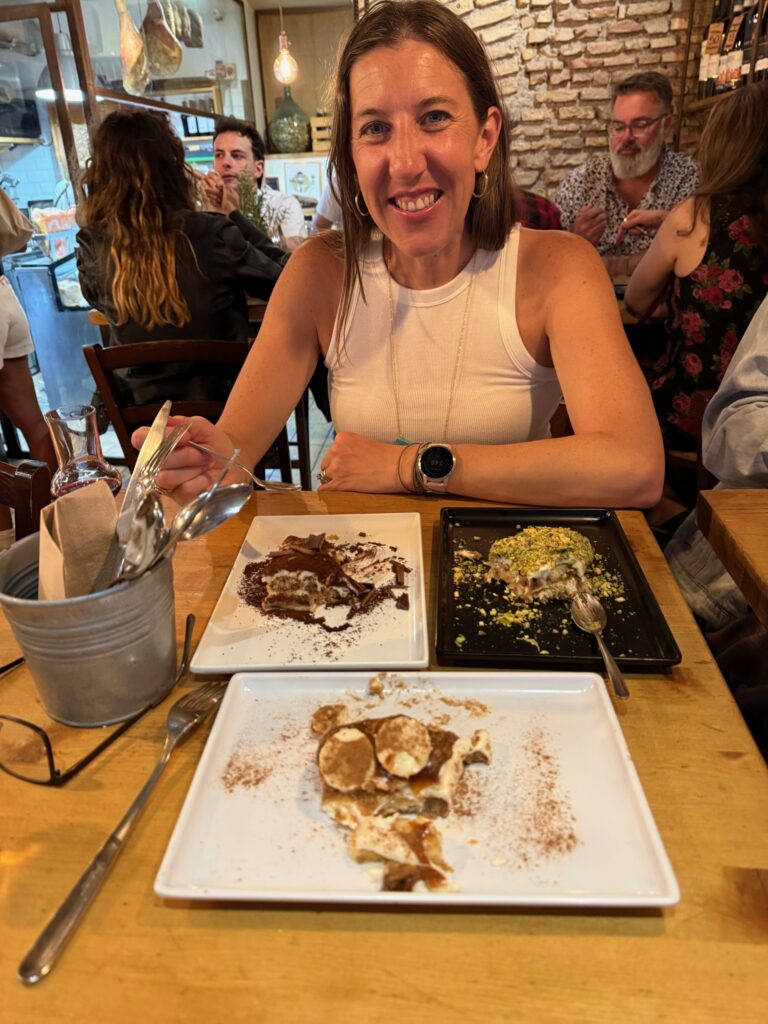 We destroyed the tiramisu.