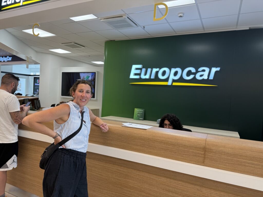 Renting a car in Naples during train strike