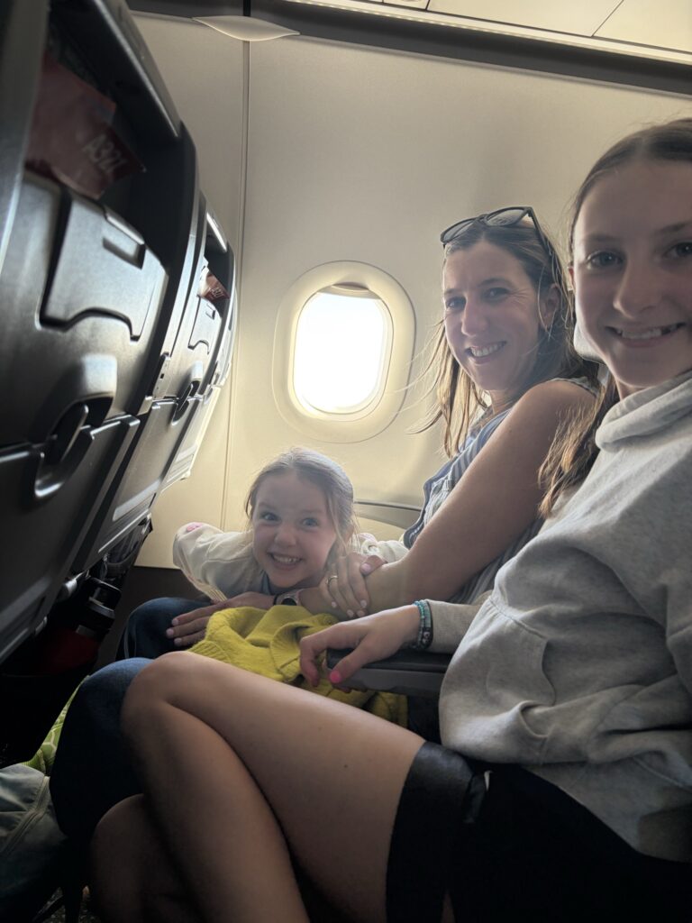 Mercy when we landed