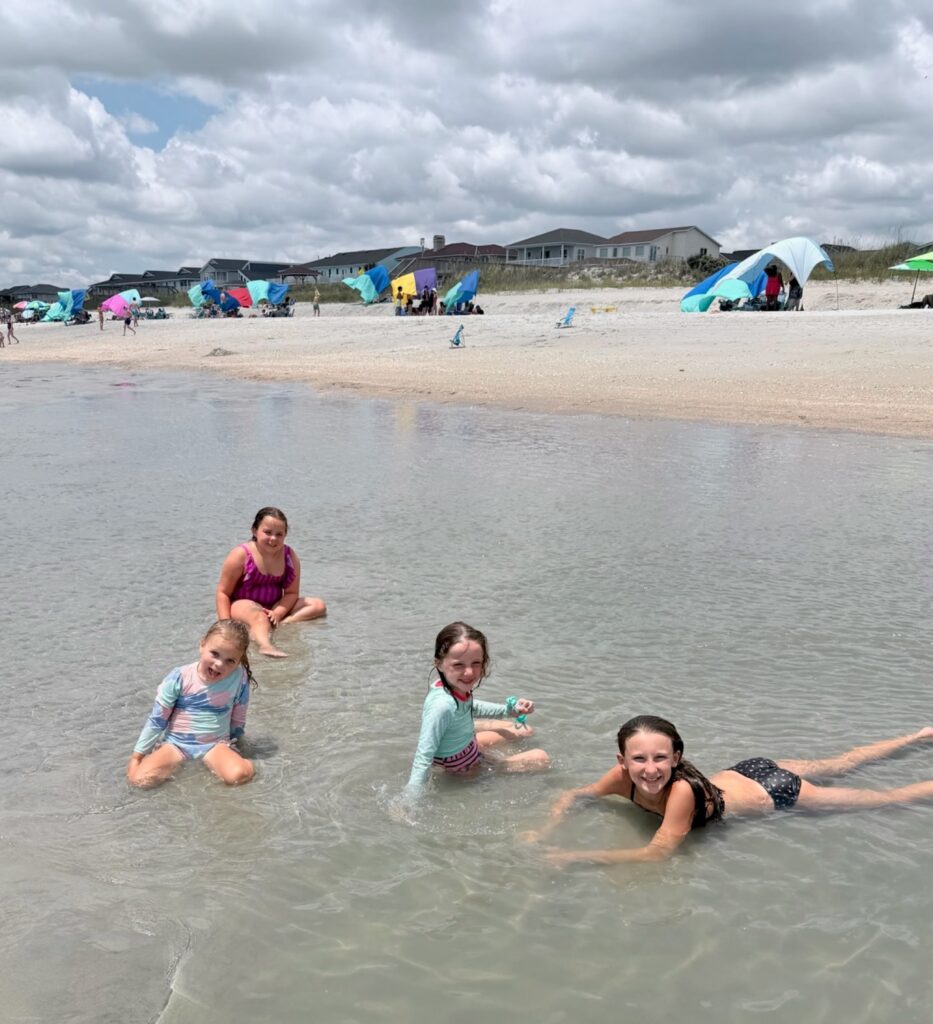 Lots of beach time